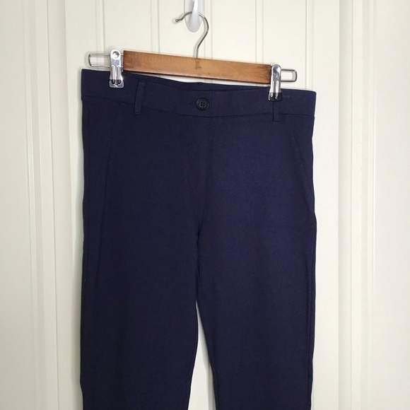 Betabrand Skinny-Leg Classic Dress Pant Yoga Pants in Navy Size Small Long. - Picture 3 of 9